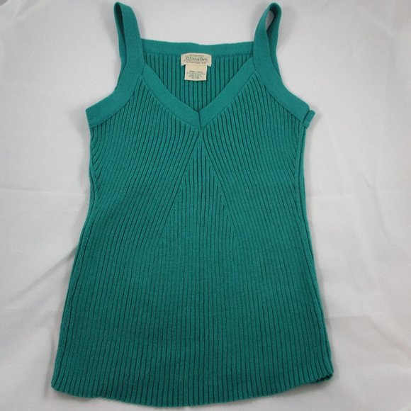St. John's Bay Green Tank Top - Small - Picture 2 of 4